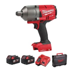 آچار بکس3/4 اینچ 18ولت شارژی میلواکی مدل M18ONEFHIWF34-502X