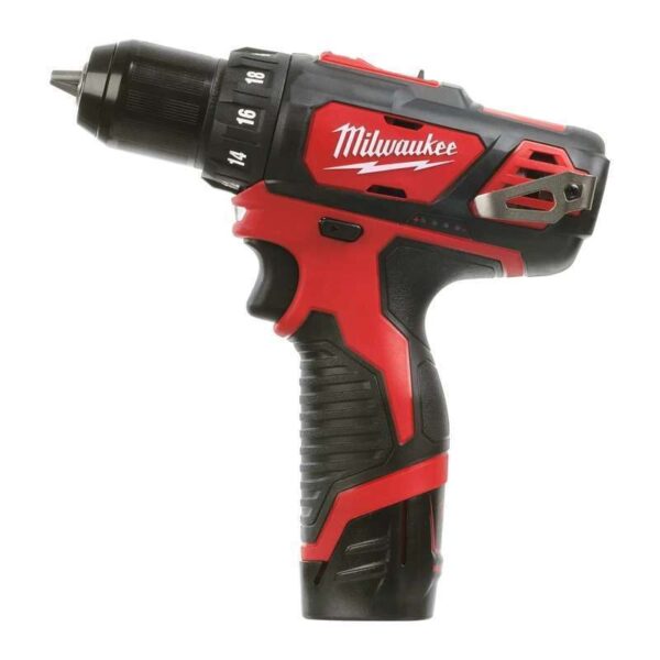 دریل پیچ گوشتی12 ولت شارژي میلواکی مدل M12BDD-201C