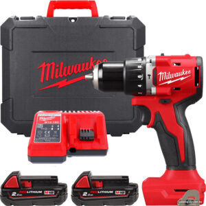دریل چکشی 18 ولت شارژی میلواکی مدل M18BLPDRC-202C