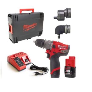 دریل چکشی12 ولت شارژی میلواکی مدل M12FPDX KIT-202X